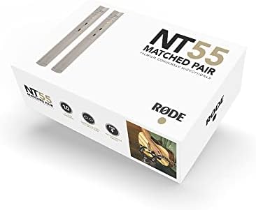 Rode NT55-MP съвместно работеща Двойка Конденсаторных Инструментални Микрофони