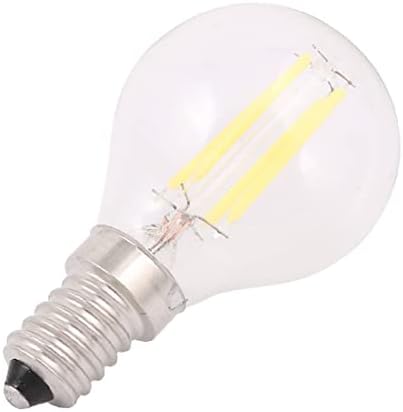X-DREE Реколта led крушка с нажежаема жичка в стил Едисон G45 ac 220 v 4 W E14 дневна светлина Бял цвят (Реколта led крушка с нажежаема
