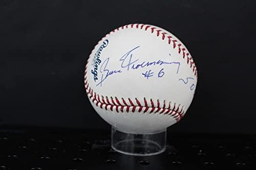 Брус Фромминг Подписа (5000 8-16-06) Бейзболен автограф Auto PSA/DNA AL88677 - Бейзболни топки с автографи