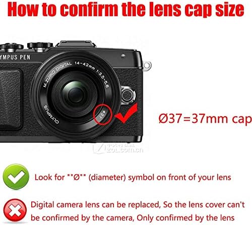 MOSTOS; Предлага капачки за обективи Superior® за всички модели и размери фотоапарати (37 мм, за Lumix)