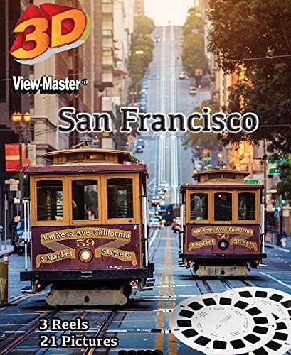 Сан Франциско, Калифорния - Набор от ViewMaster 3Reel - 21 3D-картина