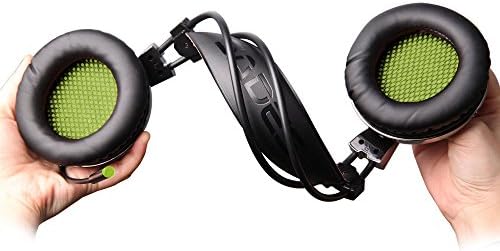 Слот за слушалки, Детска Слушалки SADES с микрофон с 3.5 мм Стерео Лесна за PC/Mac/PS4/PS3/Xbox One/Xbox 360 с търговия на