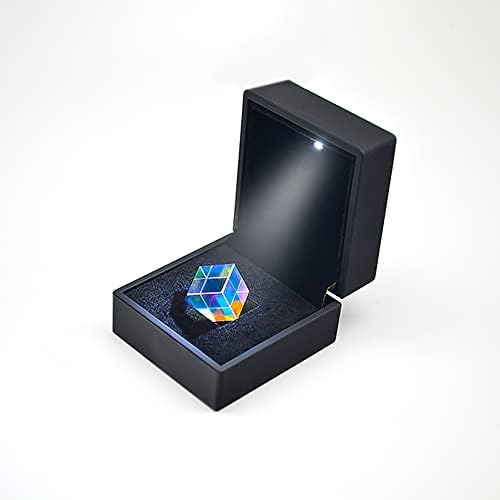 Призма Дихроичного куба HITUTTXL 25 мм, Светлинна призма, оптично стъкло, чувствително към светлината, може да дари цветна