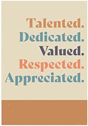 Картичка за благодарност Hallmark Business (25 бр.) (Благодарение на Вас) за администратори, помощници, Доброволци, Чиновници, мениджъри,