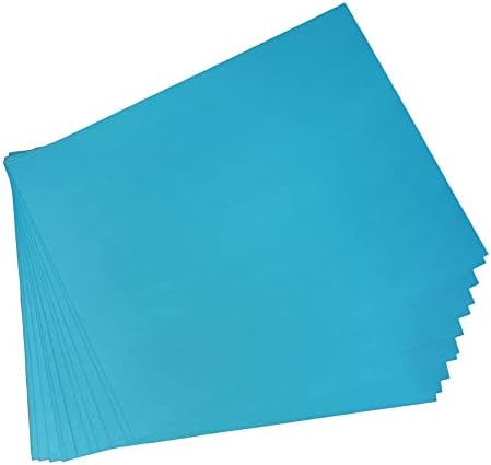 Baisunt 20 Листа тежка хартия от син картон за занаяти собствените си ръце, изработка на албуми за албуми, картички и покани (8.5 x 11 инча)