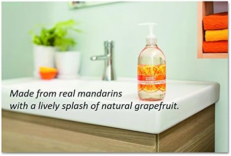 Препарат за измиване на ръцете на Седмото поколение с Аромат на мандарина и Грейпфрут, 12 мл