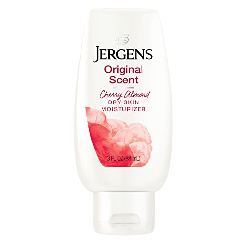 Хидратиращ крем за суха кожа Jergens Original Scent с Черешово-бадемова эссенцией, 3 грама, Осветляющая смес Hydralucence, Култов аромат на