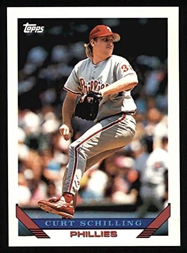 1993 Topps 421 Кърт Шилинг Филаделфия Филис (Бейзболна картичка) Ню Йорк / MT Phillies