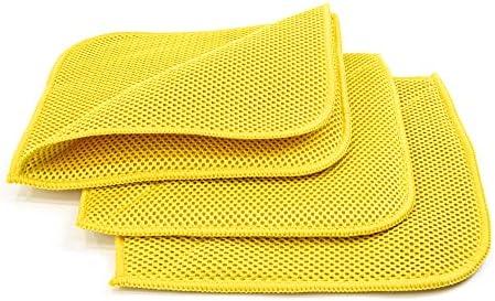 [Грешка / Неутрализирането] Грешка и Обеззараживающее Кърпа от микрофибър с мрежа За почистване на 8 x8 Златен цвят - 3 опаковки