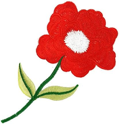2 БР Шир На Червени Рози, Ленти С Цветове, Апликации, Горещо Фиксиране на Червени Цветя