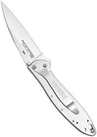 Джобен нож за праз Kershaw (1660) 3 инча. Острието е sandvik 14C28N и ръкохватка от неръждаема стомана, най-добрата покупка от Outdoor Gear Lab, с рамным заключване, функция за отваряне н?