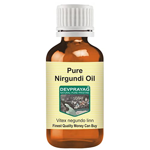 Естественото лечебно масло Devprayag Pure Oil, Nirgundi (Vitex negundo Linn) (опаковка от пет парчета) 100mlx5 (16,9 унция)