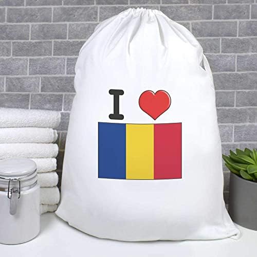 Чанта за дрехи /измиване /за Съхранение на Azeeda I Love Romania (LB00021449)
