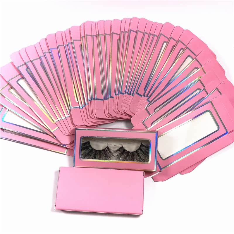 Хартиена кутия за опаковане на миглите Кутии за мигли Опаковане лента за мигли Празен калъф (Цвят: 12, Размер: 20 скоростна без кората)