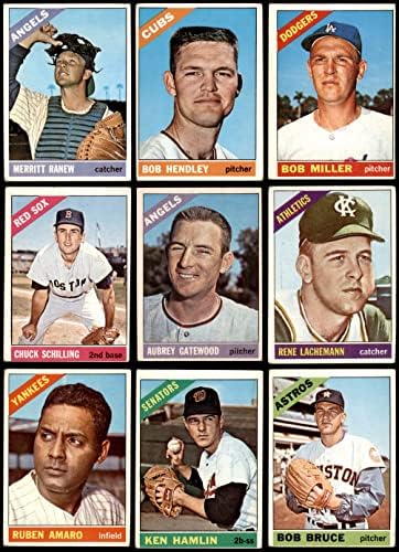 1966 Topps Бейзболен Стартов комплект от 100 картички /Лот (Бейзболен набиране) ДОБЪР