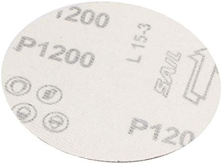 Нов Lon0167 диаметър 4 инча с шкурка 1200 Опесъчаване Дискова Флокированная шкурка надеждна ефективността на 25 бр. за Вибриращо инструмент (id: 417 0d a3 151)