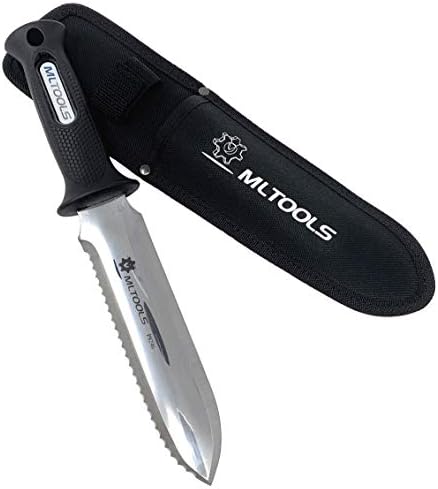MLTOOLS | Hori-Нож за плевене и копаене Hori за метал детектор | HD 12,5 инча | идеални като за събиране на реколтата, Почистване, Японския