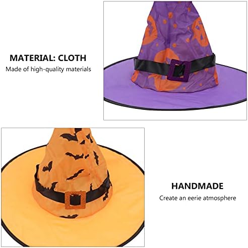 SOIMISS 3 бр., декоративни шапки на вещици, окачване на Хелоуин за декор, окачен декор за Хелоуин