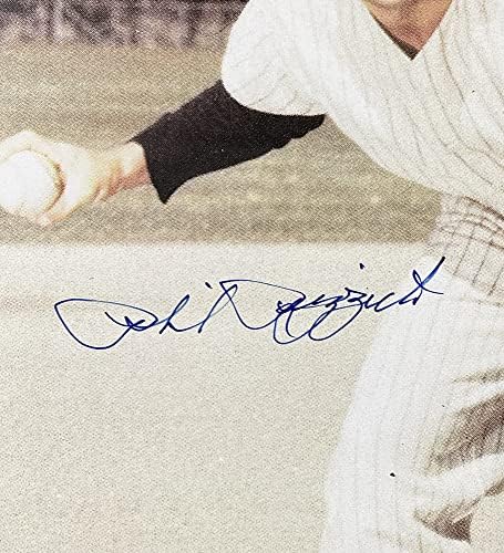 Фил Риццуто Подписа Бейсбольное снимка 8x10 в Ню Йорк PSA/DNA