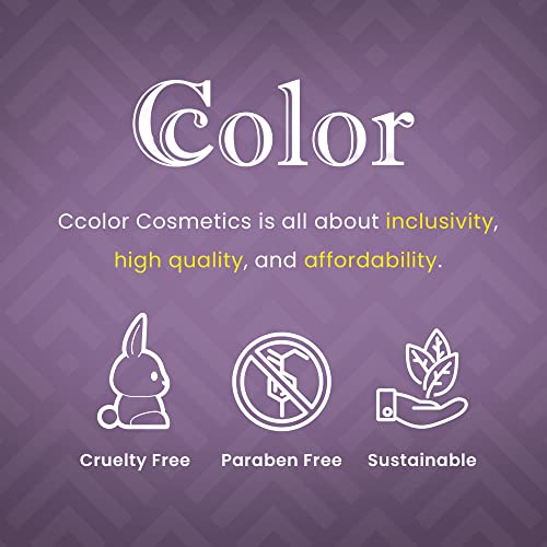Ccolor Cosmetics - Здрач, 15-цветна палитра сенки за очи, Высокопигментированные, устойчиви, лесно растушевываемые, синьо