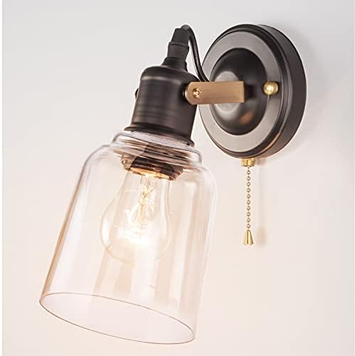 Лампион от прозрачно Стъкло Skelang, 2 броя, Лампа за осветление на стена с 1,69 инча, Подмяна на лампа във формата на Топки за Полилеи,
