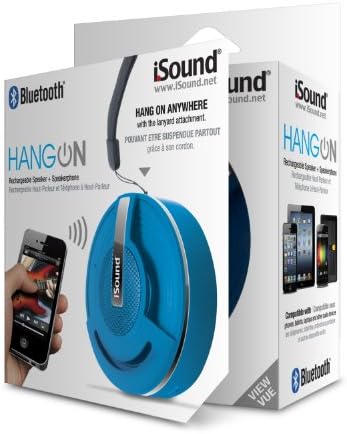 iSound Hang On Bluetooth Високоговорител с микрофон (син)
