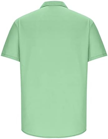 Великденски Ризи за Мъже, Сладка Тениска с Графичен Дизайн, Тениски с Къс Ръкав и Ревери, Хавайски Блузи, Плажни Пуловери Размер Плюс