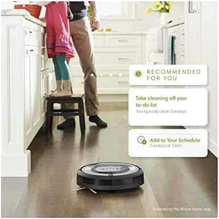 Робот-прахосмукачка iRobot® Roomba® e5 (5134), свързани чрез Wi-Fi®