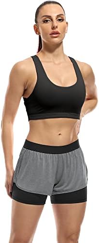 Спортни Сутиени icyzone Workout за Жени - Блузи за Йога, Сутиен За Фитнес и Спортни Упражнения