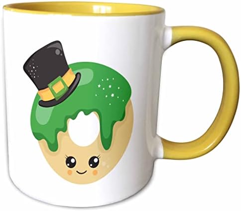 3. Начертайте Сладки ирландски Крака С Хубава Черна ирландска шапка Отгоре - Чаши (mug-374554-3)
