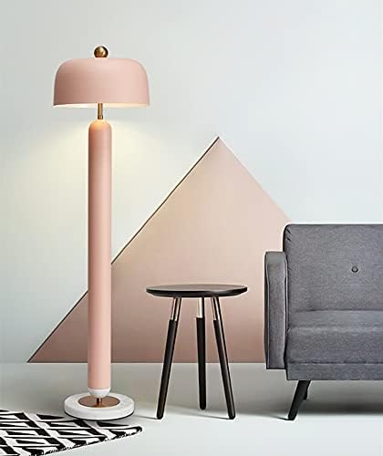 LLLY Скандинавски Розово и Зелено Топъл Цвят, Модерен Външен Лампа, Метална Поставка E27, Лампа за Дневна, Голяма Къща (Цвят: Розов)