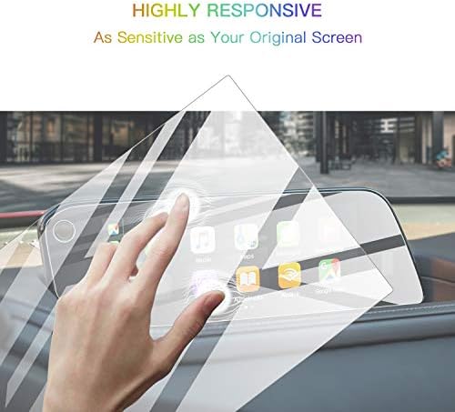 Защитни фолиа за екрана 2019-2021 Mazda3 на Mazda CX-30 MZD Connect Навигационния дисплей Закалено Стъкло Твърдост 9H СЪС защита от