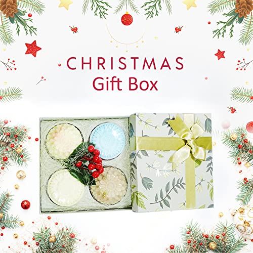 празнична Подарък кутия ahad ръчно изработени Сапуни с нула съдържание на химикали l Чисти и Органични Сапуни с Етерични масла | Подарък кутия за собственоръчно Сапу?