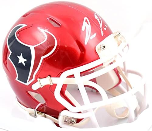 Мини-каска Houston Texans Flash Speed с автограф Дэмеона Кея - Tristar * White - Мини-Каски NFL с автограф