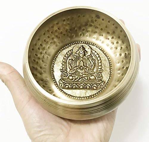 UXZDX CUJUX Стил Поющей на Купата За Медитация Ръчно изработени С Изображение на Буда Тибетски Пеенето Купи Купа За Йога