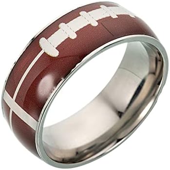 Идеи Пръстени Подаръци пръстени с кристали за момичета играчи мама подарък Кошница старшеклассникам чанта с топката Татко Баскетболни пръстени на целия безимене?