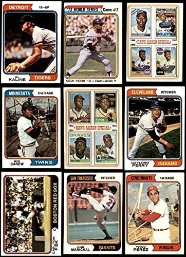 Бейзболен комплект 1974 Topps (Бейзболен набиране) VG/EX