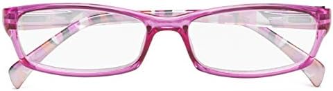 Стилни Очила за Четене BFOCO, 5 Двойки, Дизайн с Пружинным тръба на шарнирна Връзка, Ридеры за Жени
