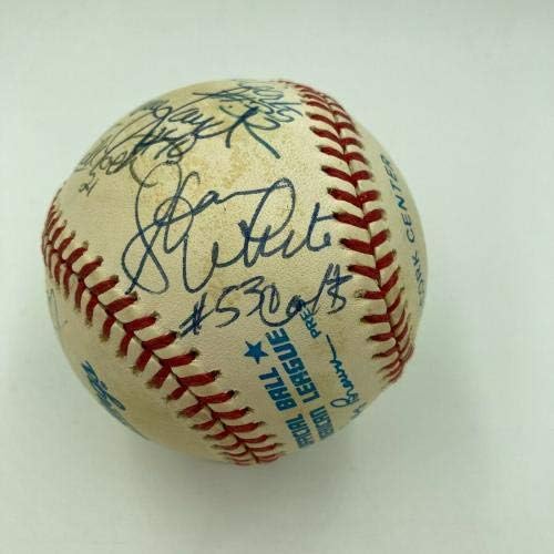 Джони Unitas Балтимор Колтс Зала на Славата Легенди на Бейзбола с няколко Подписите на JSA COA - NFL С Автографи на Различни предмети