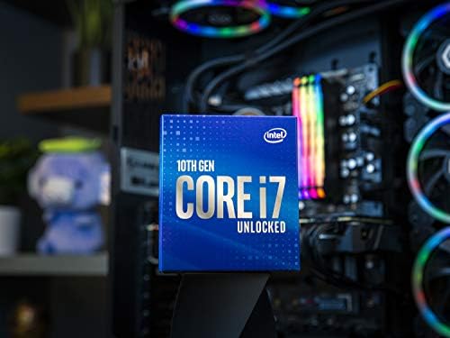 Настолен процесор Intel Core i7-10700K с 8 ядра до 5.1 Ghz, отключени LGA1200 (чипсет Intel серия 400) с мощност 125 W (BX8070110700K)