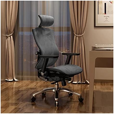 ZLXDP Ергономичен компютърен стол, домашен колан инженерен офис стол, седалката за киберспорта, един човек дизайн, богат на функции