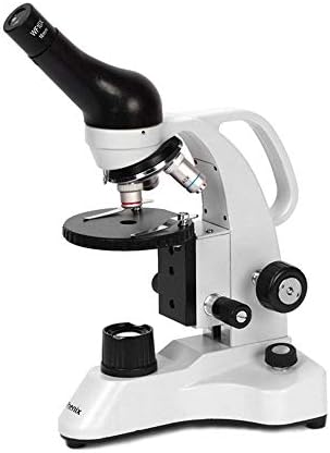 ZnMig Биологичен микроскоп 640X Висока Мощност Студентски Биологичен Експеримент е Подходящ за научно-популярния Учебното подарък