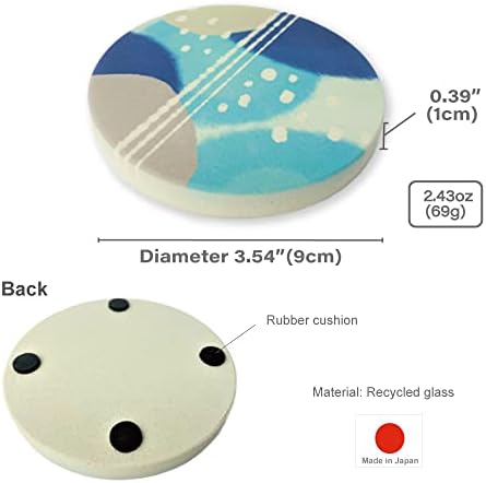 Каменен конус [Произведено в Япония] Неэлектрический Пасивен дифузер с функция 2 в 1 за етерични масла и ароматерапия (керамика / глина)
