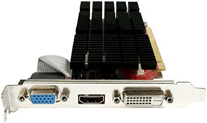 Поддръжка на два монитора Diamond Multimedia AMD Radeon HD 5450 PCIe GDDR3 1GB (DVI, HDMI, VGA) Нископрофилен Усъвършенстван