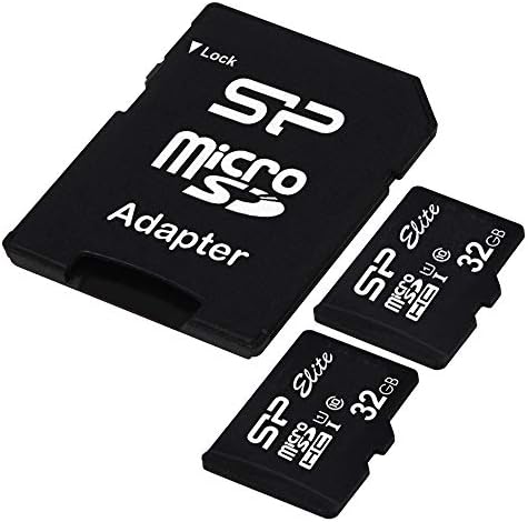 Карта microSD Silicon Power Elite обем 32 GB с адаптер (2 microSD карта + 1 адаптер)