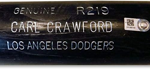 Играчът Карл Крофърд е Използвал бухалка Доджърс В плейофите с Отбора на Издаване 11.10.13 EK885143 - MLB Bats
