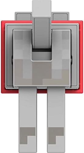 Фигурка на Mattel Minecraft Diamond Wolf с Аксесоари, включително Магнитна Кост, 5,5-инчов са подбрани играчка