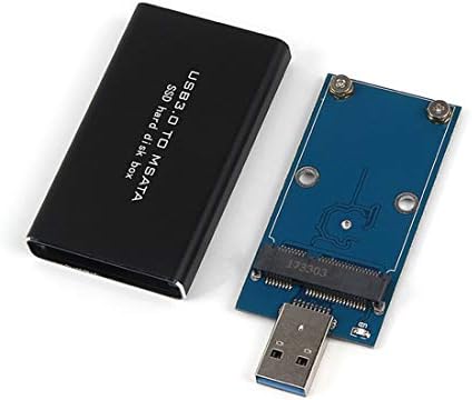 JMT 5 Gbit/s и USB 3.0 за mSATA SSD Корпус с чип ASM1153E Поддържа UASP Trim за Вътрешно твърдотелно устройство mSATA Твърд диск