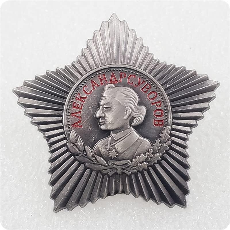 QINGFENG Старинни занаяти Съветски ред на Суворов за Услугите на Трета степен на Съветска Русия медал Разлики #2849