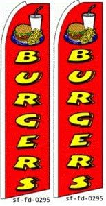 Знамена-сияние от пера Burgers (пълни комплекти, опаковка от 2 броя)